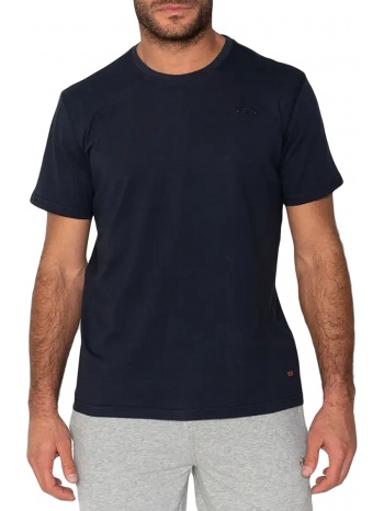 μπλούζα κοντομάνικη fila mel apjc0017-navy σε προσφορά