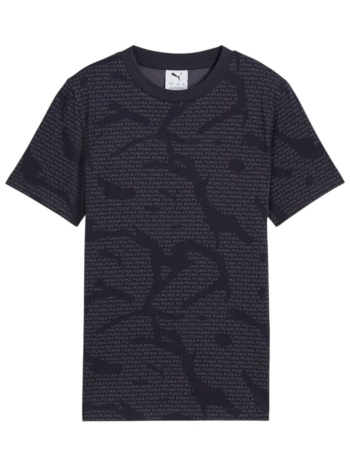 μπλούζα κοντομάνικη puma ess logo lab aop tee 685792-16 σε προσφορά