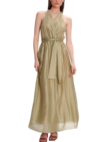 φόρεμα ale με ντεκολτέ και ζώνη 8921097-pistachio γυναικείο σε προσφορά