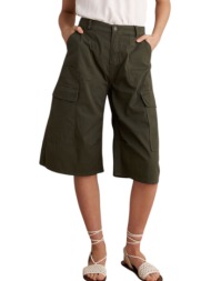 βερμούδα attrattivo cargo με τσέπες 9922234-khaki γυναικείο
