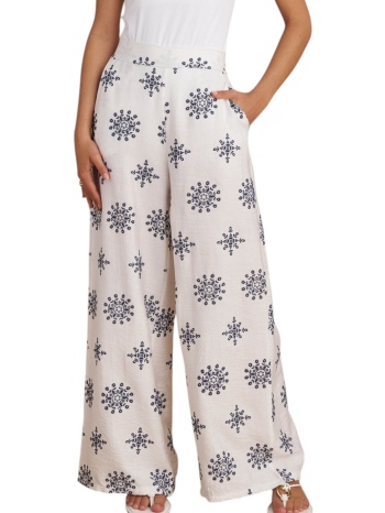 παντελόνι υφασμάτινο attrattivo εμπριμέ 9922088-white σε προσφορά