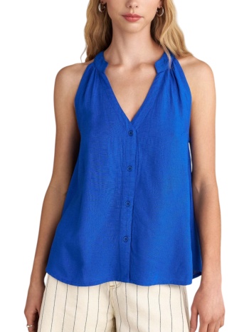 top attrattivo αμάνικο με κουμπιά 9921286-royal blue σε προσφορά