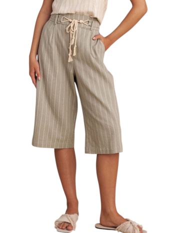 βερμούδα attrattivo ριγέ με ζώνη 91221661-light khaki σε προσφορά