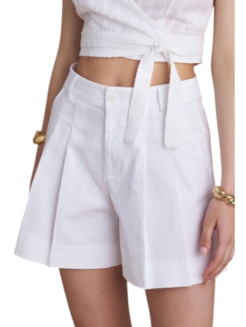 σορτς attrattivo με πιέτες 91007673-white γυναικείο σε προσφορά