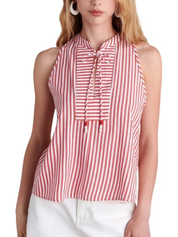 top attrattivo ριγέ με δέσιμο 9921232-red γυναικείο σε προσφορά