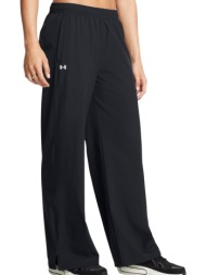 παντελόνι under armour rival wide leg pant 1386453-001 γυναικείο