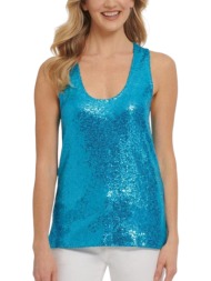 μπλούζα αμάνικη dkny με παγιέτες p0dh8ejm-trl γυναικείο