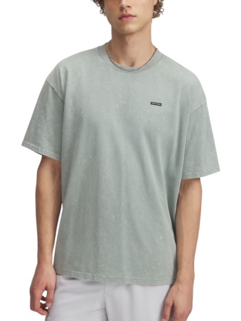 μπλούζα κοντομάνικη under armour hw os logo wash ss σε προσφορά