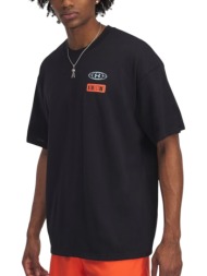 μπλούζα κοντομάνικη under armour hoops mix tape ss 1390189-001 ανδρικό