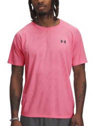 μπλούζα κοντομάνικη under armour tech textured 1382796-647 ανδρικό