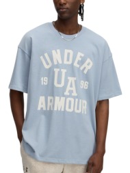 μπλούζα κοντομάνικη under armour hw varsity os ss 1390179-465 ανδρικό