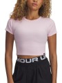 μπλούζα κοντομάνικη under armour rival rib baby tee 6000264-647 γυναικείο