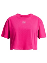 μπλούζα κοντομάνικη under armour rival ss 1389755-681 κορίτσι