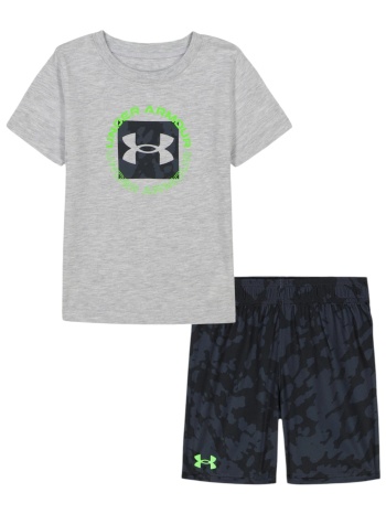 αθλητικό σετ under armour printed ss uasii27e-052 αγόρι