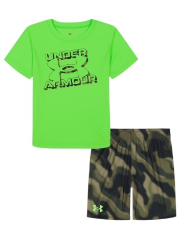 αθλητικό σετ under armour tech printed ss uasii30e-321 αγόρι