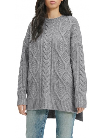 πουλόβερ ugg raelee cable knit sweater long 1133131-grhe σε προσφορά