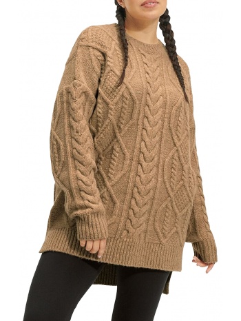 πουλόβερ ugg raelee cable knit sweater long 1133131-cam σε προσφορά