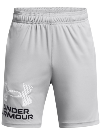 σορτς under armour tech logo shorts 1383333-011 αγόρι