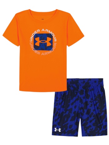 αθλητικό σετ under armour tech printed ss uasii28e-820 αγόρι