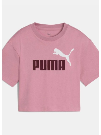 puma ess 2 color no. 1 logo short length tee g