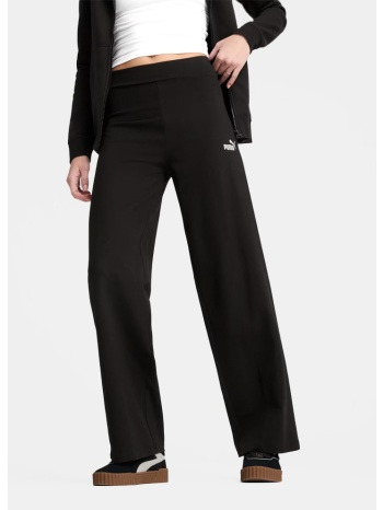 puma ess small no. 1 logo high-waist straight legg