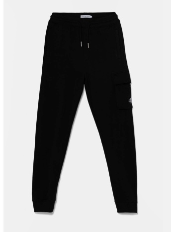 calvin klein badge παιδικό cargo παντελόνι φόρμας
