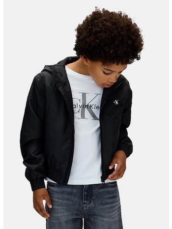 calvin klein padded hooded harrington jacket