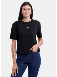tommy jeans bοxy badge γυναικείο t-shirt (9000250388_1469)