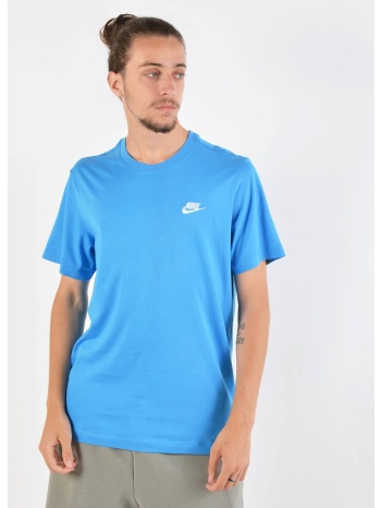 nike club embroidered tee - ανδρική μπλούζα
