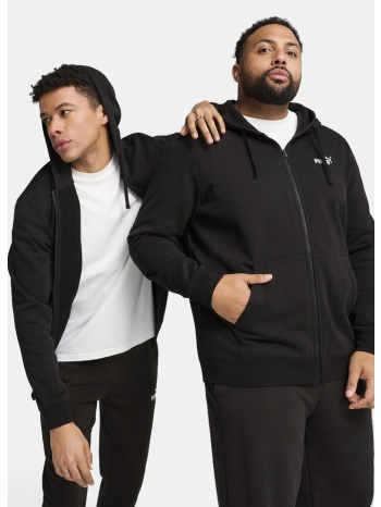 puma ess small no. 1 logo full-zip hoodie fl