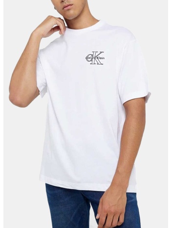 calvin klein seasonal monologo ανδρικό t-shirt