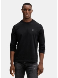 calvin klein ls easy monogram tee (9000250184_1469)