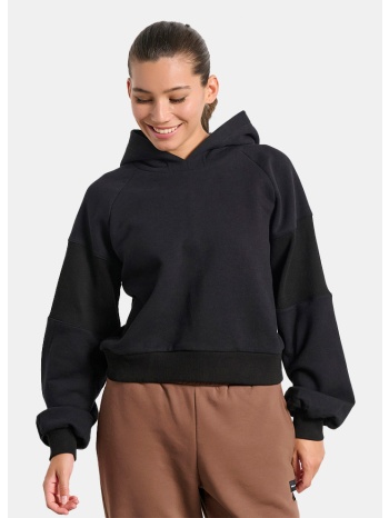 bodytalk less is more γυναικεία μπλούζα με κουκούλα