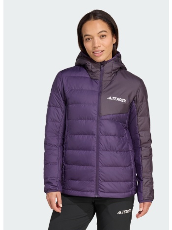 adidas terrex w multi light down climawarm hooded jacket