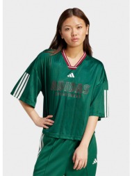adidas sportswear house of tiro nations pack boyfriend γυναικείο t-shirt προπόνησης (9000236779_8765