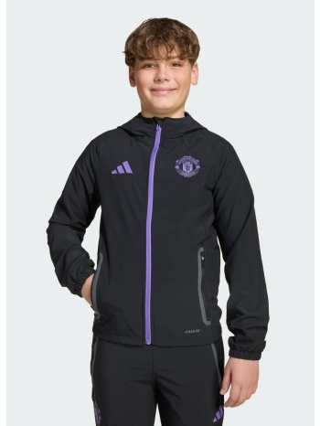 adidas k manchester united tiro 25 vis tech travel jacket