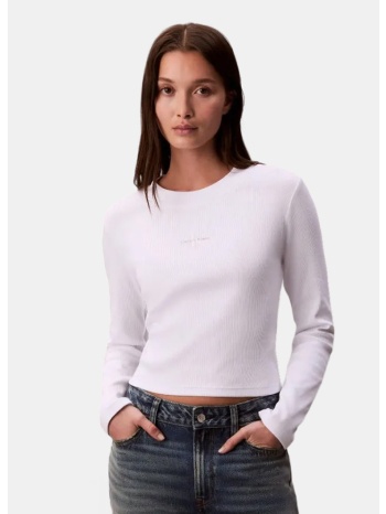 calvin klein a- ls monogram baby tee (9000250261_89597)