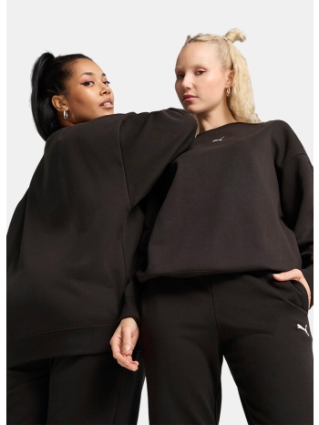 puma ess logo oversized crew fl (9000246383_22489)