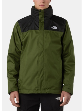 the north face evolve forest olive ανδρικό μπουφάν