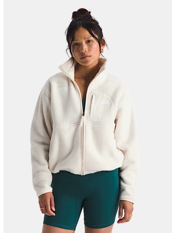 the north face w yum offpeak fz jkt white dune