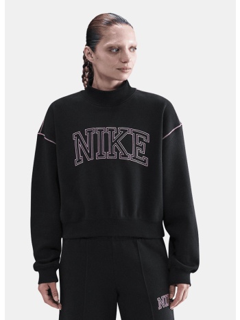 nike w nsw phnx flc logo mock neck (9000234012_1469)