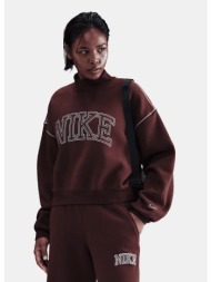 nike w nsw phnx flc logo mock neck (9000234058_36393)