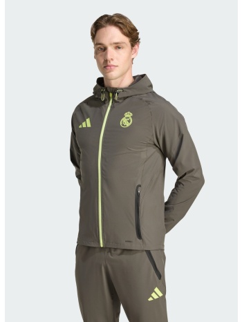 adidas m real madrid tiro 25 vis tech travel jacket