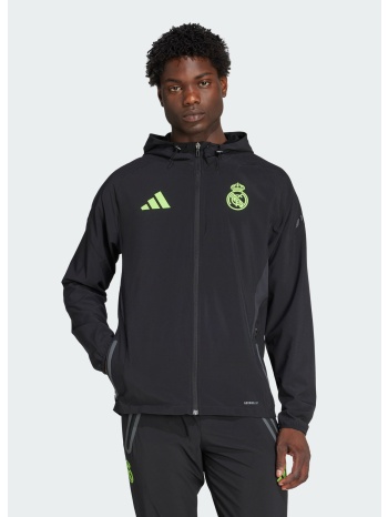 adidas m real madrid tiro 25 pro vis tech travel jacket