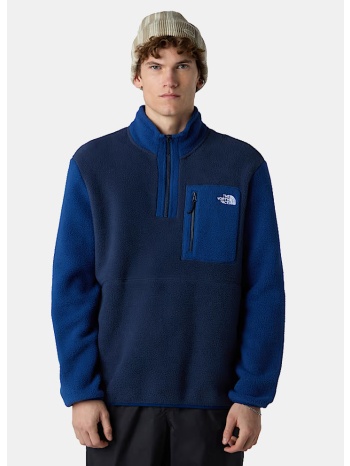 the north face m yumiori 1/4 zip summit navy/