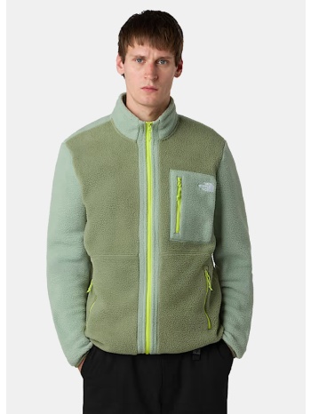 the north face m yumiori full zip bark mist/slat