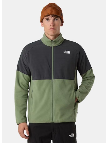 the north face m glacier hvwt fz jkt bark mist/a