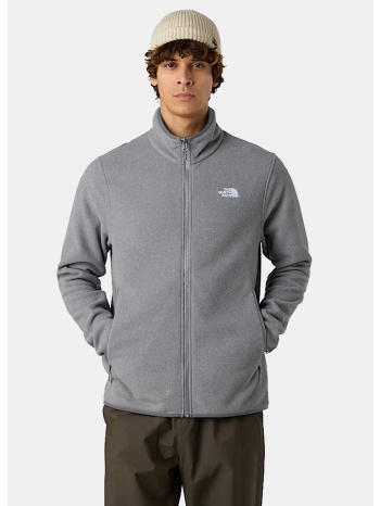 the north face m glacier flc jkt tnf mid grey h