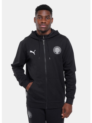 puma x ofi fc teamgoal casuals ανδρική ζακέτα