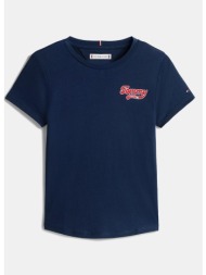 tommy jeans graphic flock παιδικό t-shirt (9000250205_75502)